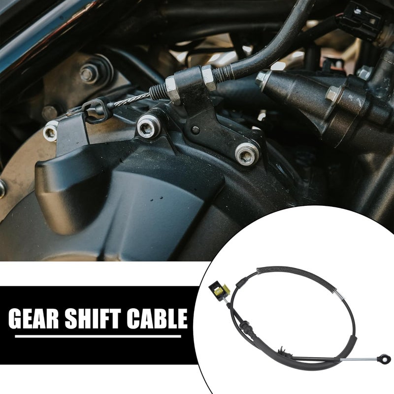 uxcell Gear Shifter Transmission Control Shift Cable for Ford Mustang 2005-2010 - Image 2