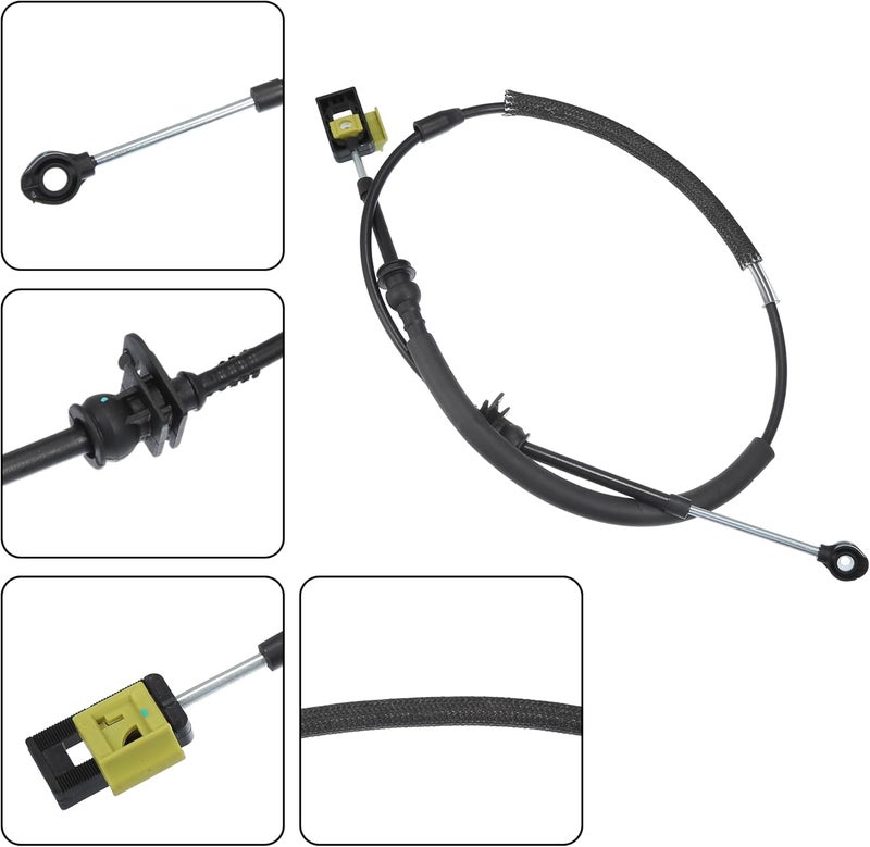 uxcell Gear Shifter Transmission Control Shift Cable for Ford Mustang 2005-2010 - Image 4