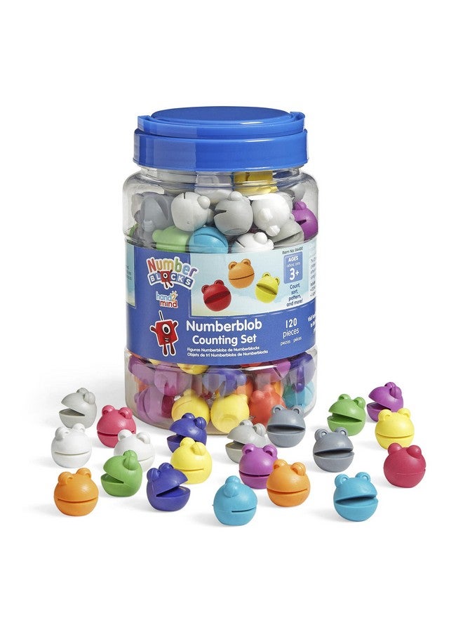 hand2mind hand2mind Numberblocks Numberblob Counting Set, Math Counters, Counting Toys, Educational Math Manipulatives, Numbers for Toddlers, Preschool Learning Toys, Easter Basket Stuffers for Kids  - Image 1