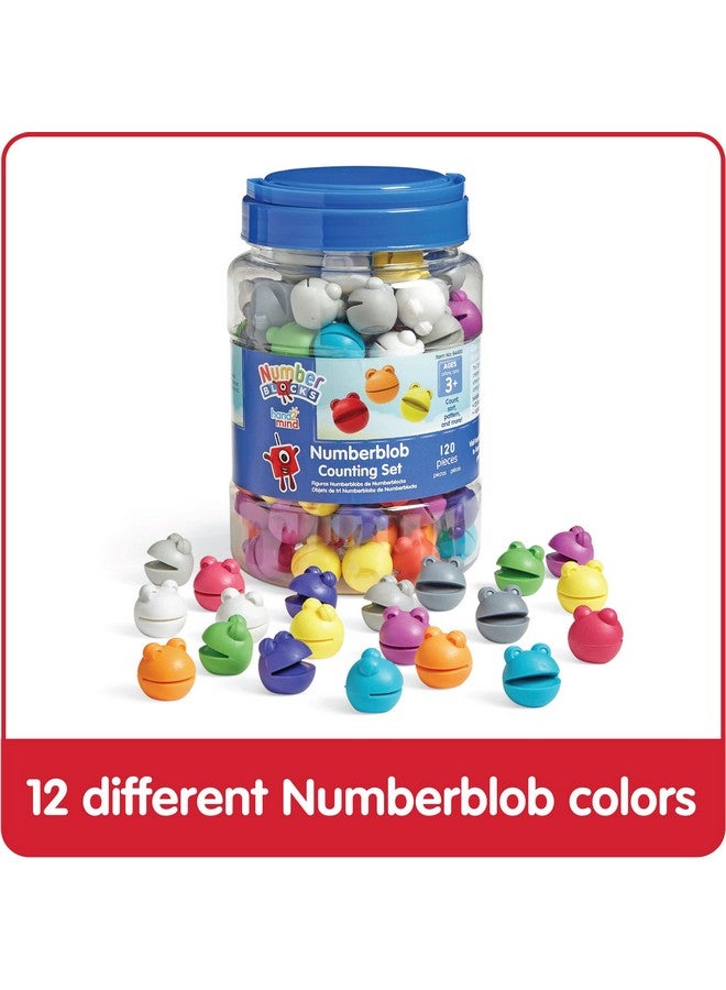 hand2mind hand2mind Numberblocks Numberblob Counting Set, Math Counters, Counting Toys, Educational Math Manipulatives, Numbers for Toddlers, Preschool Learning Toys, Easter Basket Stuffers for Kids  - Image 3