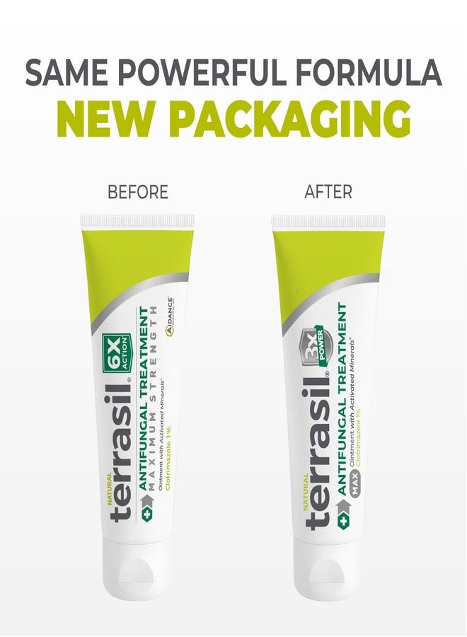 Terrasil كريم تيراسيل كلوتريمازول المضاد للفطريات، تخفيف لعدوى الخميرة الفطرية، حكة الفخذ، قدم الرياضي، السعفة للرجال والنساء، علاج مثبت سريرياً لفطريات الجلد. مؤهل لـ FSA - HSA (0.5 أونصة) - Image 2