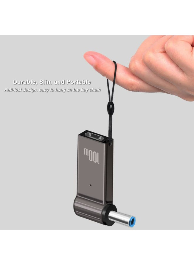 CMGTYYD USB C to 4.5mm Adapter, Laptop Charging Adapter Female Type C to Male DC Barrel Jack Plug Converter 100w Pd Power Charger Connector Tip for Probook Notebook Elitebook - Image 5