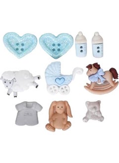 Decorative Toy Figure Button 2120