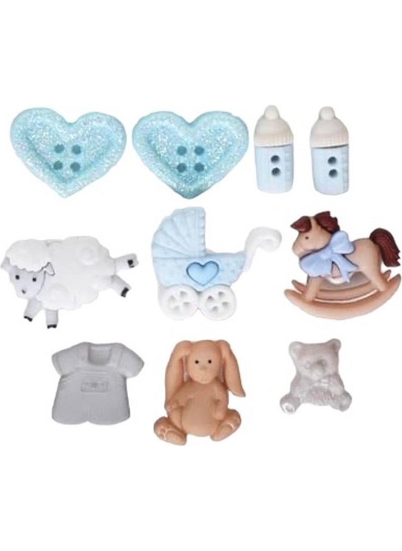 Dress It Up Decorative Toy Figure Button 2120 