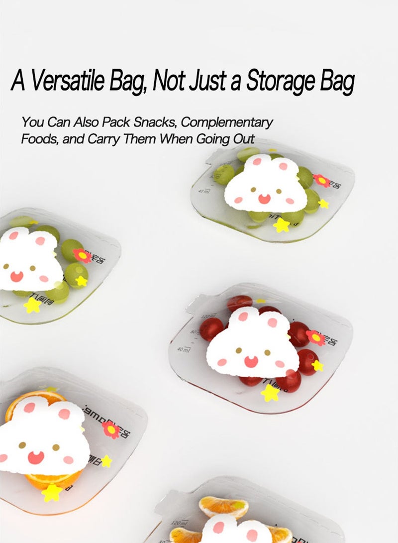 Pack of 30 Baby Breast Milk Bag Double Track Seal Multipurpose 120ML - Image 5