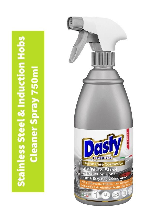 Dasty Stainless Steel & Induction Hobs Cleaner Spray 750ml - Image 1