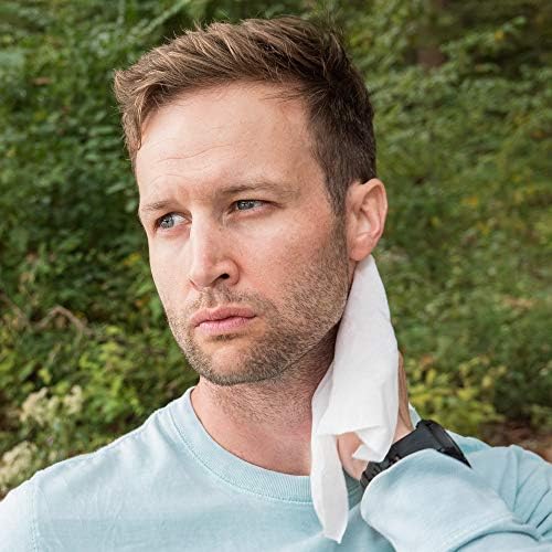 Surviveware Biodegradable Wipes Men or Women - Shower Wet Wipes Face, Body & Butt - Outdoors, Travel, Camping & Post Workout - Total of 32 Wipes - 32 Count, Pack of 1 - Image 4
