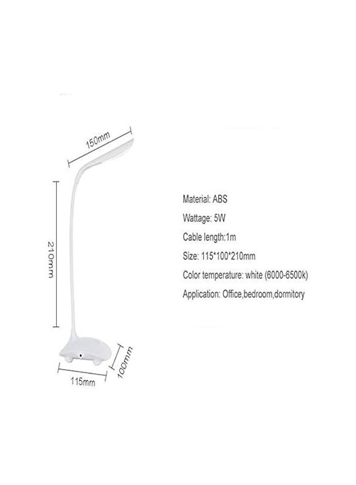 Desk lamp that works either with batteries or a USB connection (does not charge) - Image 4