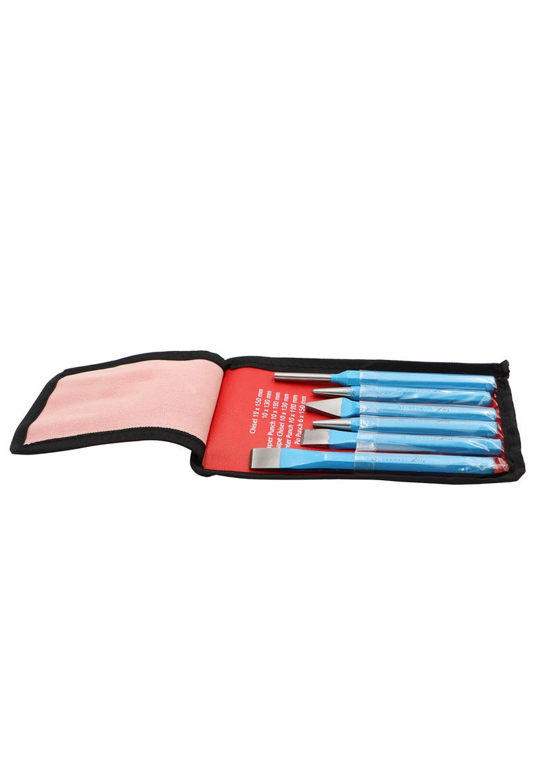 Max Germany - Max Germany 404-K06 Chisel & Punch Set, 6 Pieces - Image 1