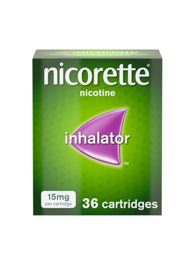 نيكوريت جهاز استنشاق نيكوريت 15 ملغ - 36 خرطوشة - Image 1