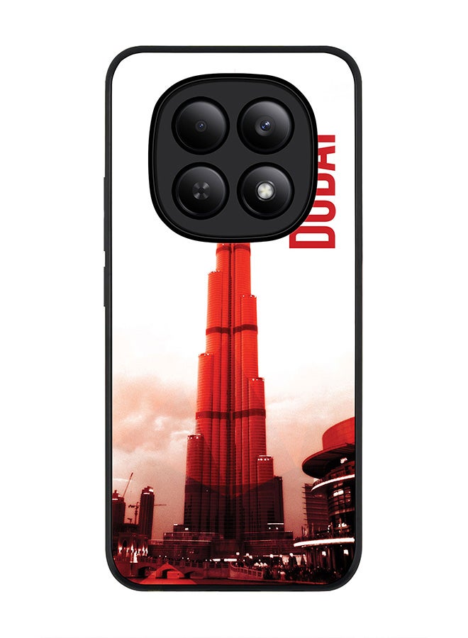 Stylizedd For Xiaomi Redmi Note 15 4G Case,Slim fit Camera Protection, Shockproof Thin Phone cover  - Dubai - The Burj - Image 1