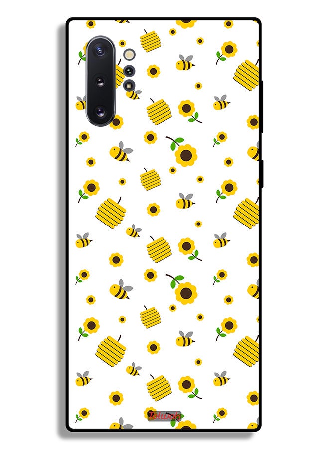 Tolwak Samsung Galaxy Note 10 Plus Protective Case Cover Sunflowers And Bees - Image 2
