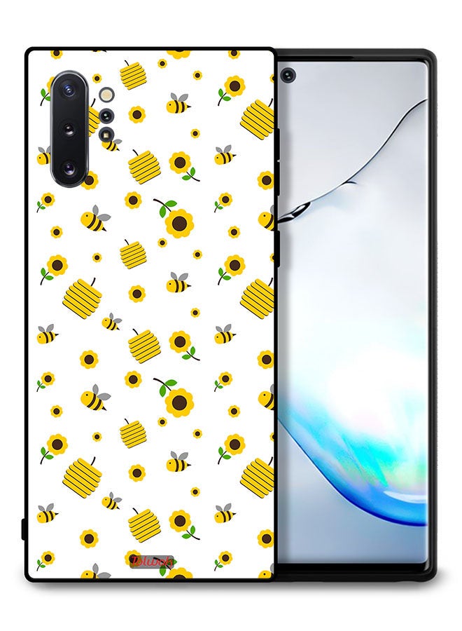 Tolwak Samsung Galaxy Note 10 Plus Protective Case Cover Sunflowers And Bees - Image 1