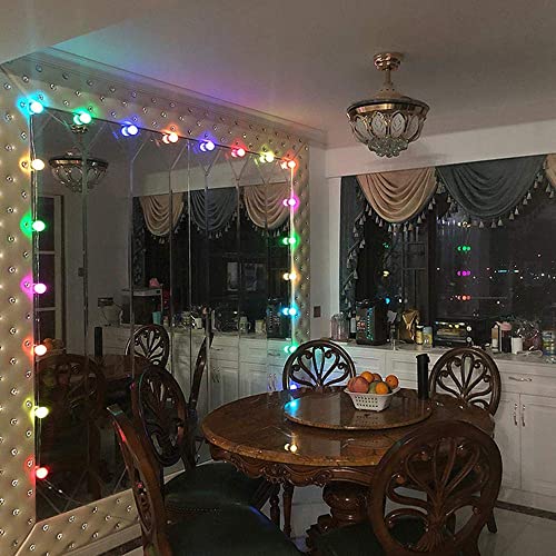Auslese® 18W 10 LED RGB Vanity Makeup Mirror Lights Dimmable 16 Colors & 4 Modes with Remote Control Adjustable Brightness for Dressing Studio Glow Light - Image 4