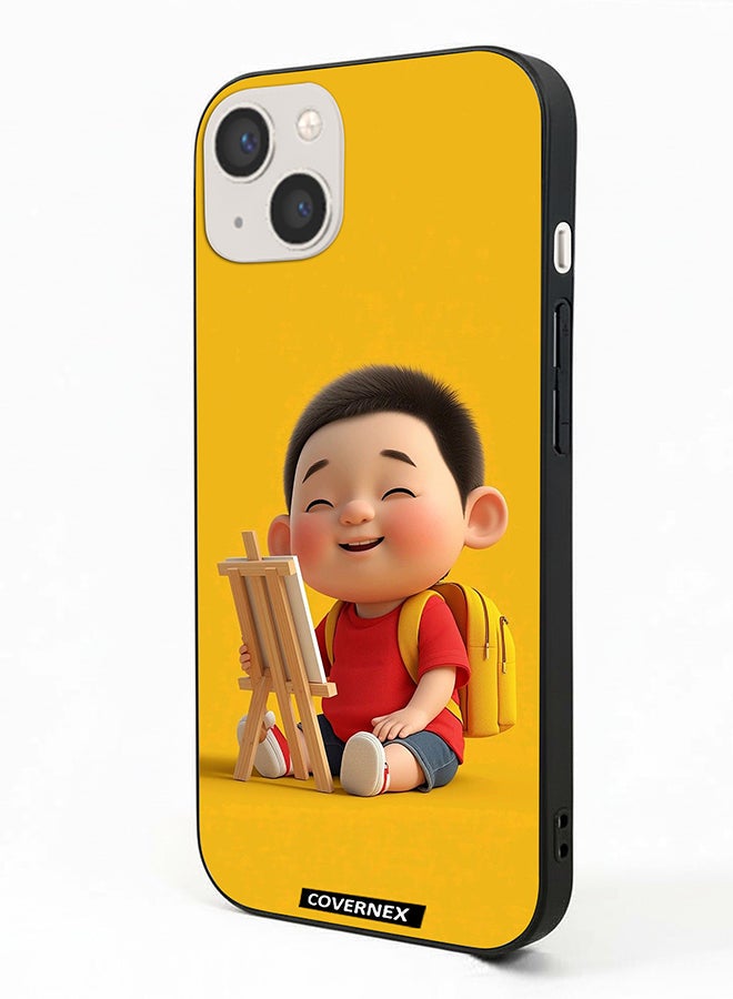 Covernex غطاء حماية آيفون 13 من أبل مزخرف بفنان صغير - Image 1