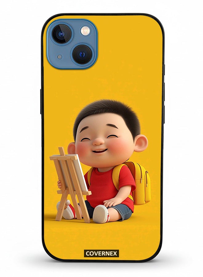 Covernex غطاء حماية آيفون 13 من أبل مزخرف بفنان صغير - Image 2