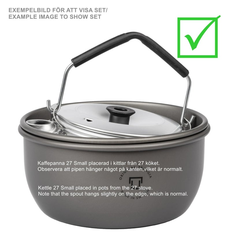 TRANGIA 27 Aluminium Kettle (0.6-Liter), Multi - Image 2