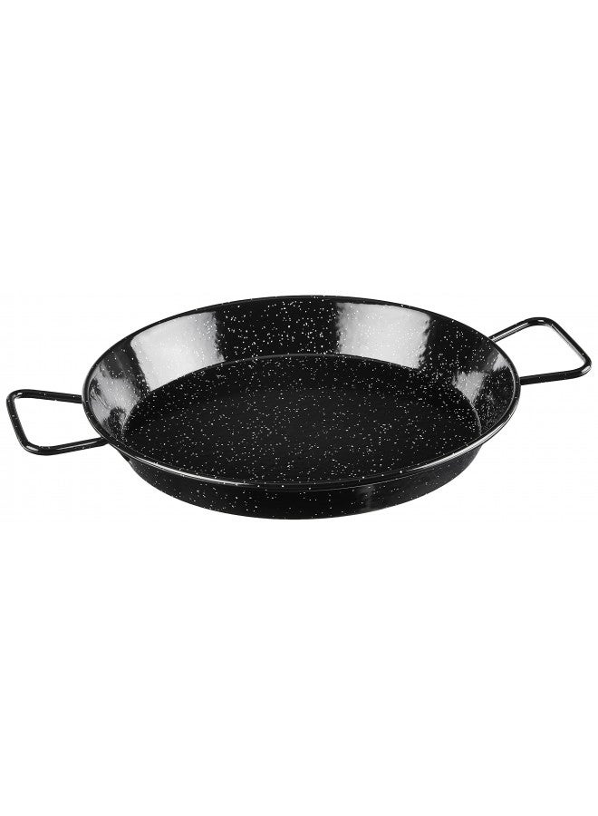 Garcima 12-Inch Enameled Steel Paella Pan, 30cm - Image 1
