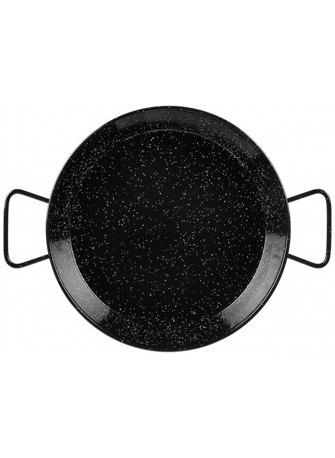 Garcima 12-Inch Enameled Steel Paella Pan, 30cm - Image 2