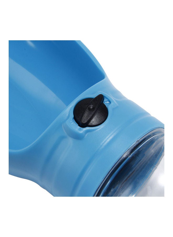 NIBEMINENT Portable Drinking Water Bottle for Pet Dog Blue/Clear - Image 4