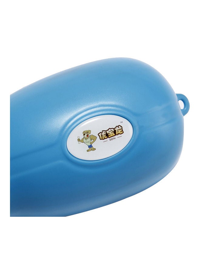 NIBEMINENT Portable Drinking Water Bottle for Pet Dog Blue/Clear - Image 2