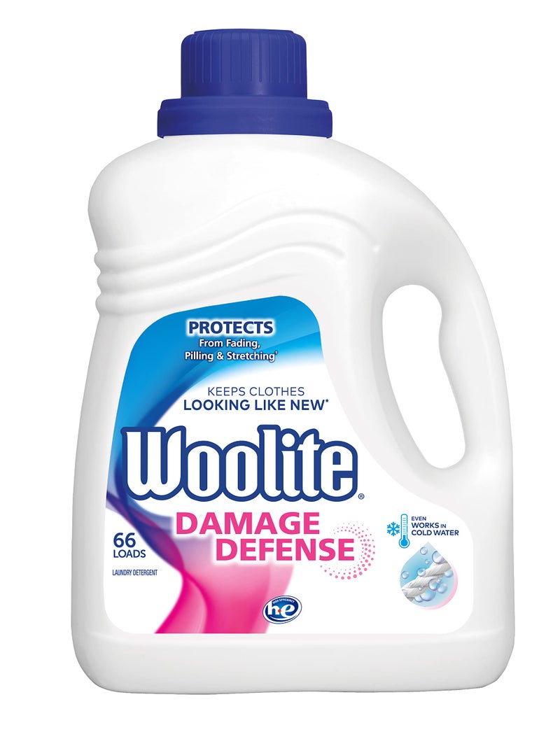 Woolite All Clothes Liquid Laundry Detergent, 66 Loads, Gentle Cycle, Regular & HE Washers, Multicolor, 100 Fl Oz , Sparkling Falls - Image 4