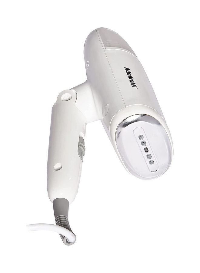 Admiral Portable Garment Steamer 1 Year Warranty 2022 year Model 100 ml 1200 W ADGS1210P White - Image 2