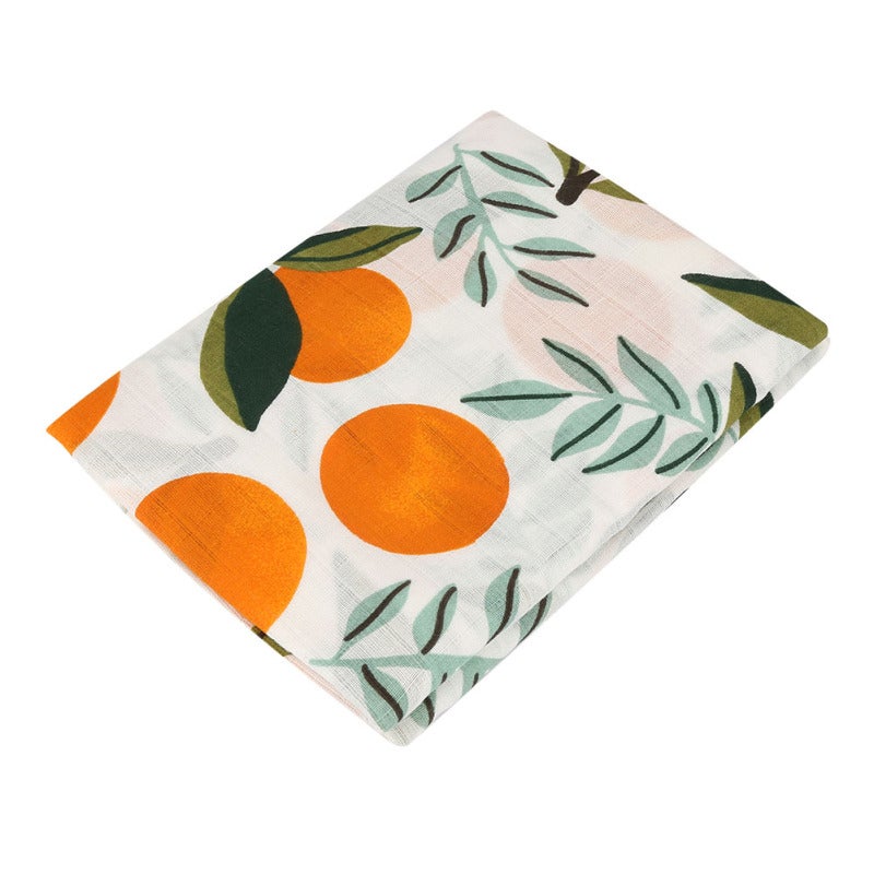 Breathable Newborn Swaddle 100% Premium Cotton Muslin Baby Blanket - Skin-Friendly Soft Cotton Baby Towel for Infant Sleep Bath Travel Nursing - Image 1