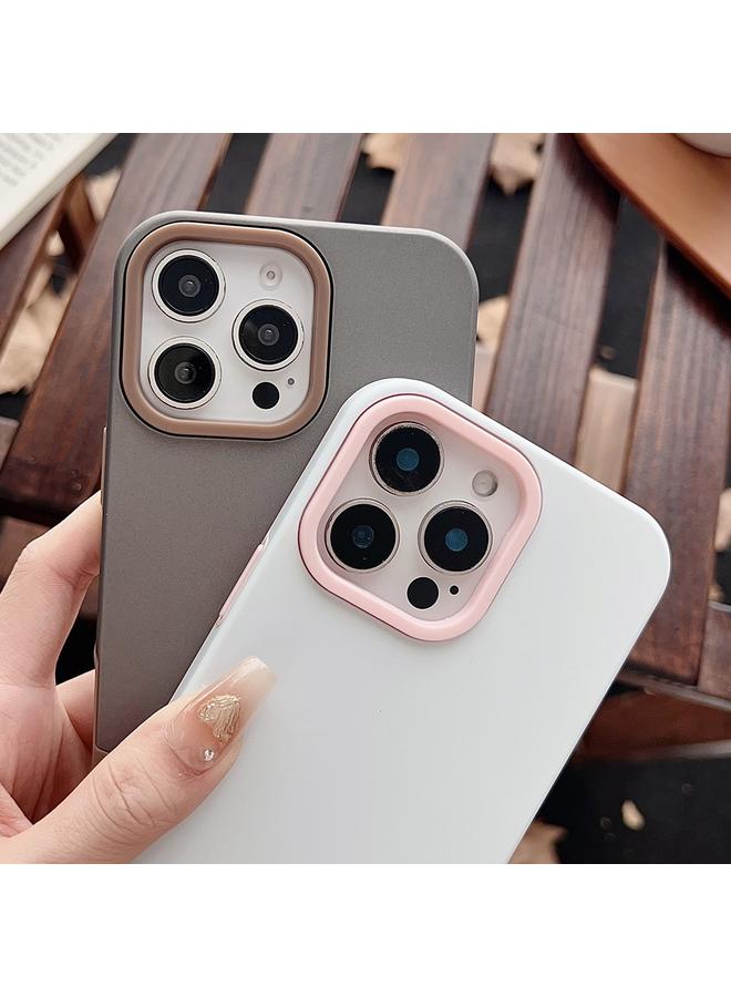 اس-توب جراب لهاتف iPhone 16 Plus بلون متباين 2 في 1 جراب هاتف هجين من مادة TPU وملمس الجلد PC - Image 3