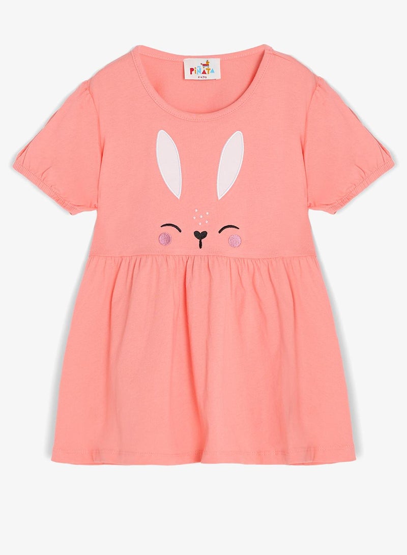 Pinata Cute Bunny Print Cotton Top and Leggings Set - Image 3