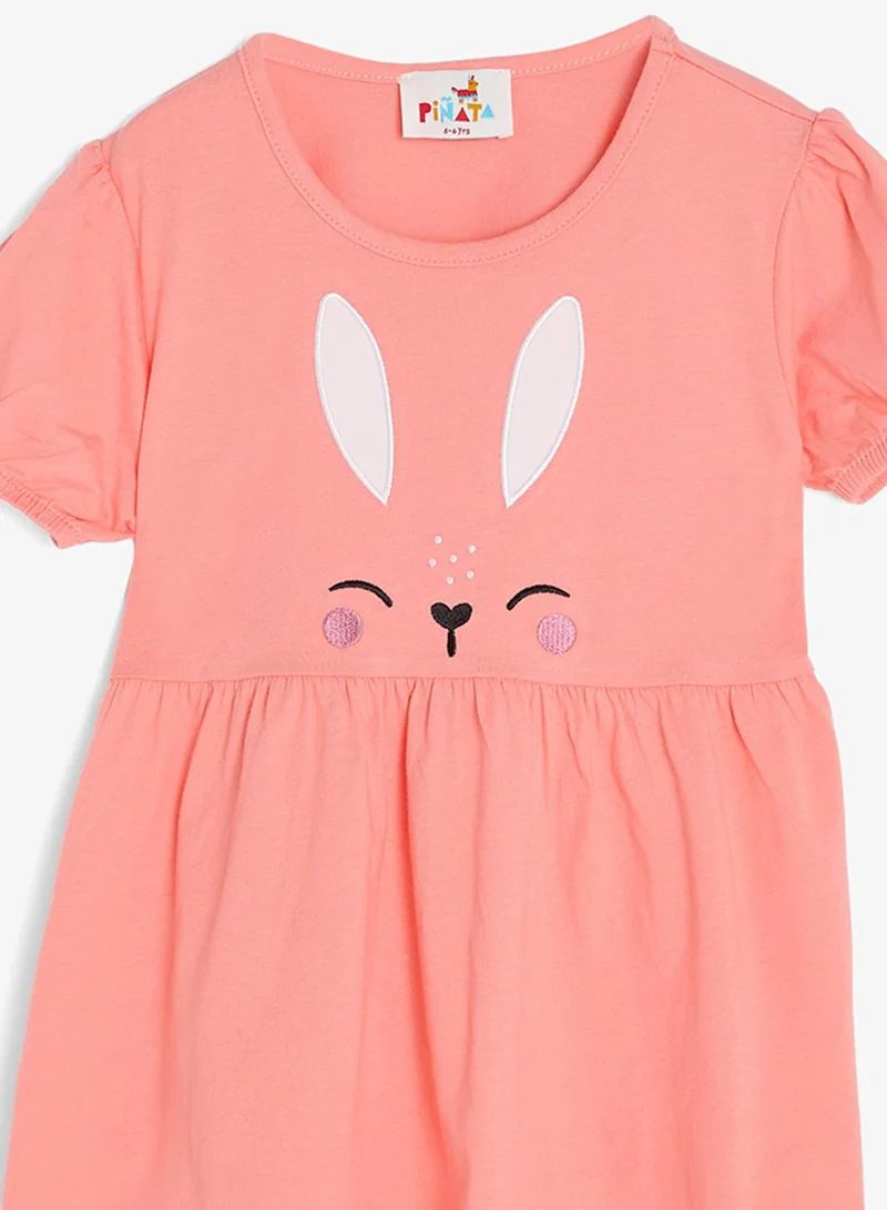 Pinata  Cute Bunny Print Cotton Top and Leggings Set for Women | Best Price UAE