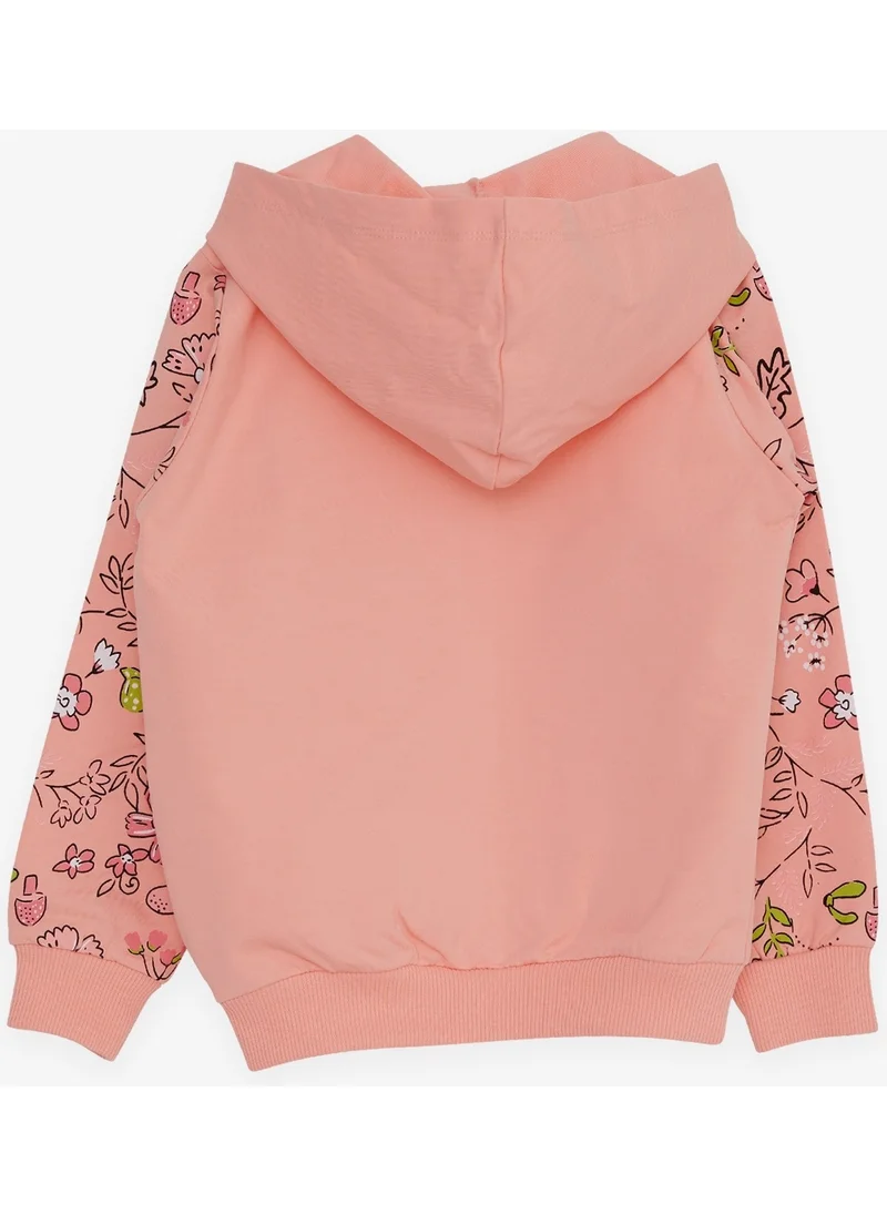 بريز Girl Cardigan Floral Printed 1-4 Years, Salmon
