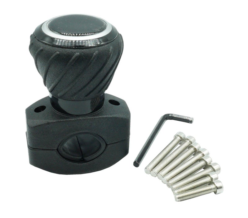 Dsnaduo 1 Set Universal Deluxe Steering Wheel Spinner Knob TY26583 Compatible with John Deere Tractors, Lawn Mowers, Cars, Trucks, Forklifts, Boats
