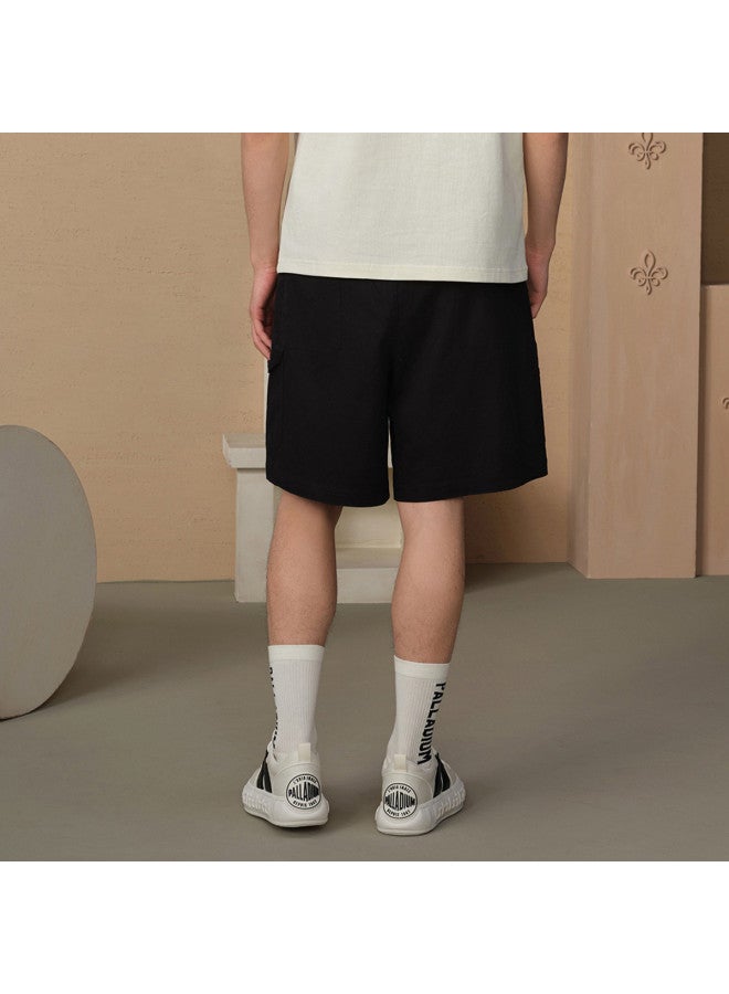 PALLADIUM Casual Shorts, Workwear Style, Fashionable And Versatile Trendy Shorts - Image 4