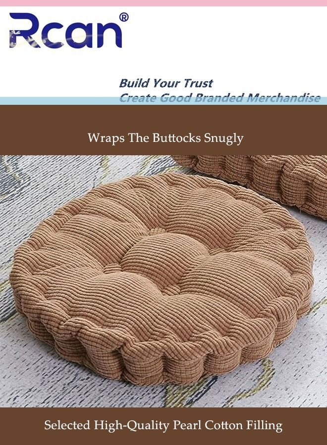 ركان وسادة وسادة للكرسي، نافذة الخليج، حصيرة تاتامي، وسادة سميكة مستديرة ناعمة على الجلد، مسند ظهر لليوجا، وسادة تأمل مناسبة للمكتب، الأسرة، طاولات السيارة والكراسي المدرسية - Image 2