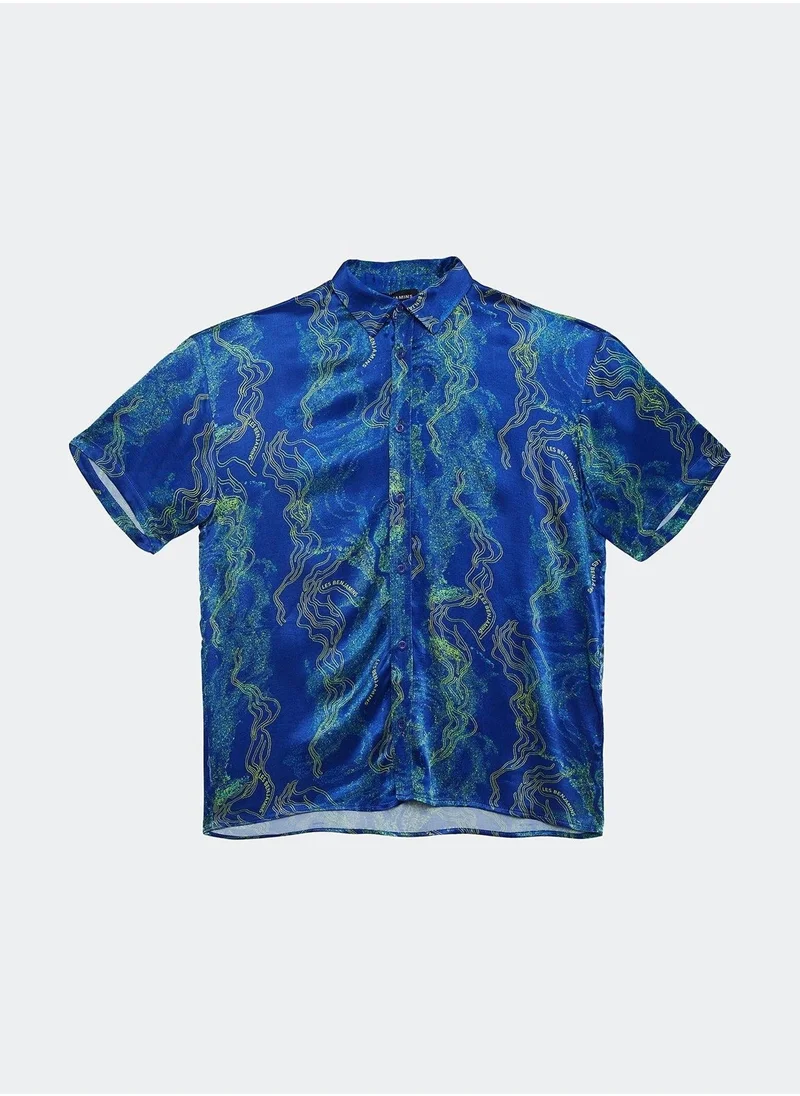 ليس بنجامنز SHORT SLEEVE SHIRT 004