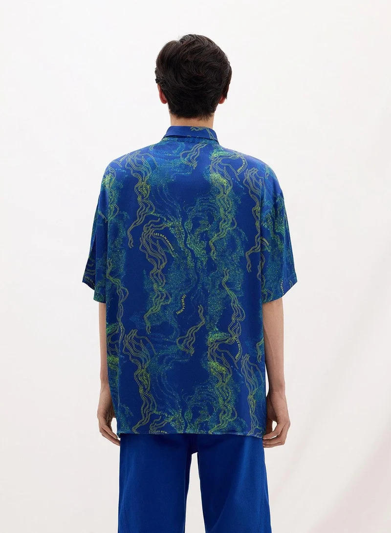LES BENJAMINS  SHORT SLEEVE SHIRT 004 for Men | Best Price UAE