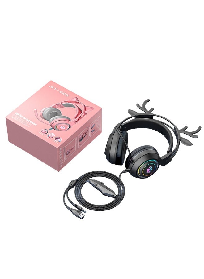 KUYING New E-Sports Gaming Headset With Wired Headphones 
