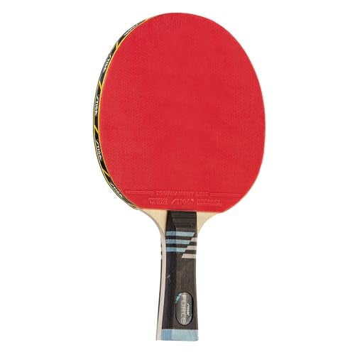 STIGA Blaze and Force Ping Pong Paddle – 5-ply Blade – 2mm Sponge – Flared Handle for Improved Control - Image 1