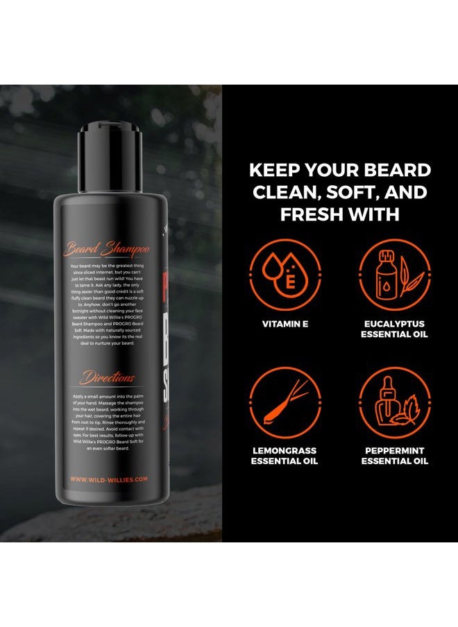 MARBLERS PROGRO Beard Growth & Revitalizing Shampoo with Biotin & Caffeine for Facial Hair Growth, Hydration & Softener, Beard wash for men, 4oz  - Image 4