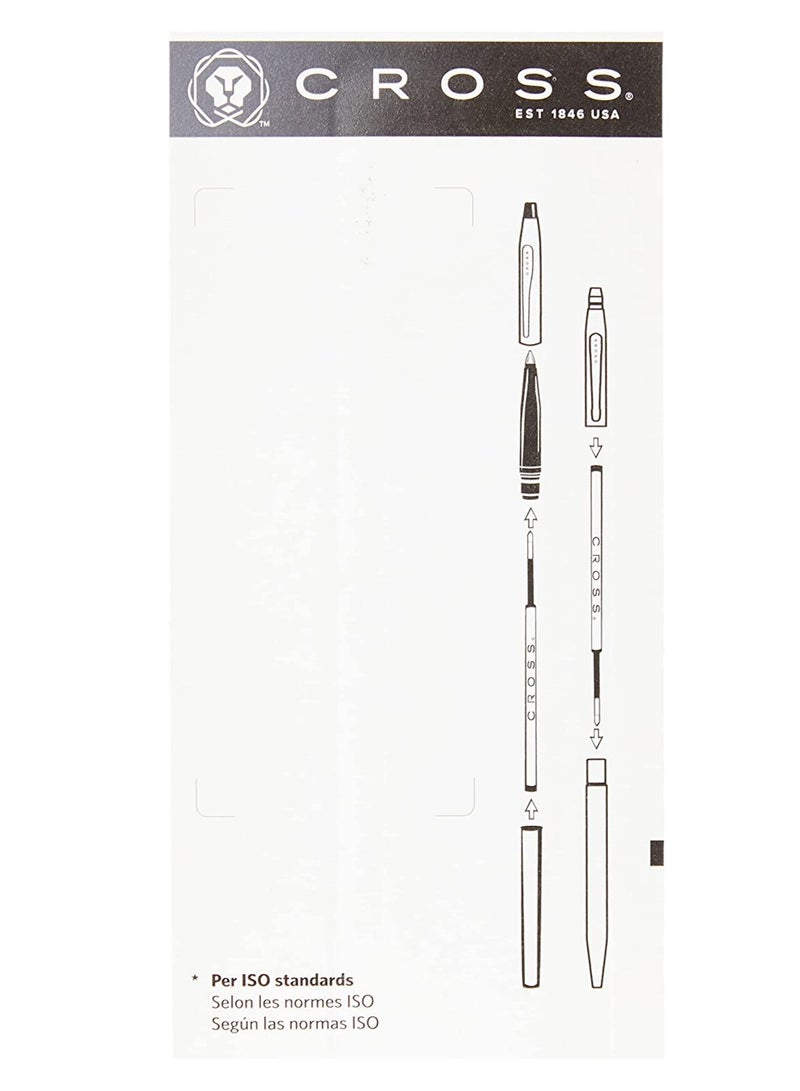 Cross 8910-1 Original Refill for Gel Ink Slim Rollerball Pen Black - Image 5