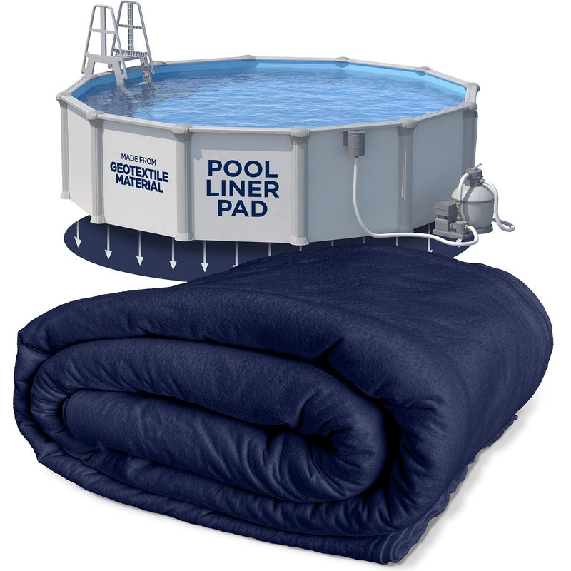 Shop Square 24-Foot Pool Liner Pad for Above Ground Pools - Under Padding, Above Ground Pad, Puncture Protection, Extend Liner Life, Durable Geotextile Material - Image 1