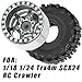 hopsupRC RC 10 Beadlock Truck Tires for 118 124 Trx4m SCX24 RC CrawlerRC Wheels TiresAluminum 10 Beadlock Wheel Rim10in Tires TyresTitanium4PCS - Image 4
