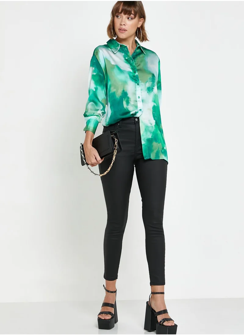TOPSHOP High Waist Skinny Jeans