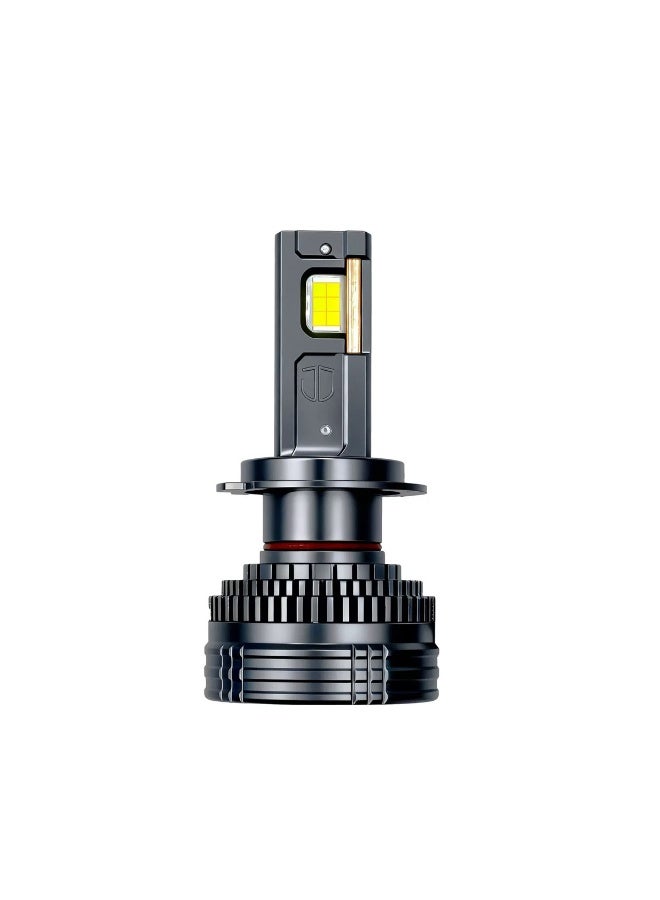 مصباح سيارة LED Y15-9005، مناسب لـ H1 و H7 و H11 و 9005 و H4، ضوء أبيض 6500 كلفن، ترقية المصابيح الأمامية من 80 واط إلى 130 واط، تبريد من الألومنيوم المستخدم في صناعة الطيران - Image 5