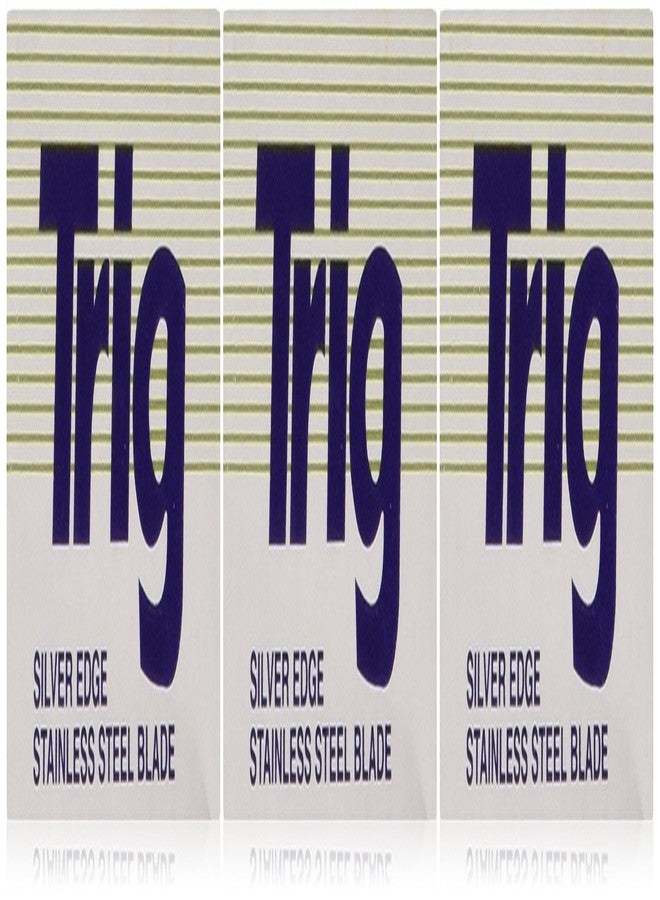 TREET Trig Silver Edge Stainless Double Edge Razor Blades - 30 Ct - Image 1