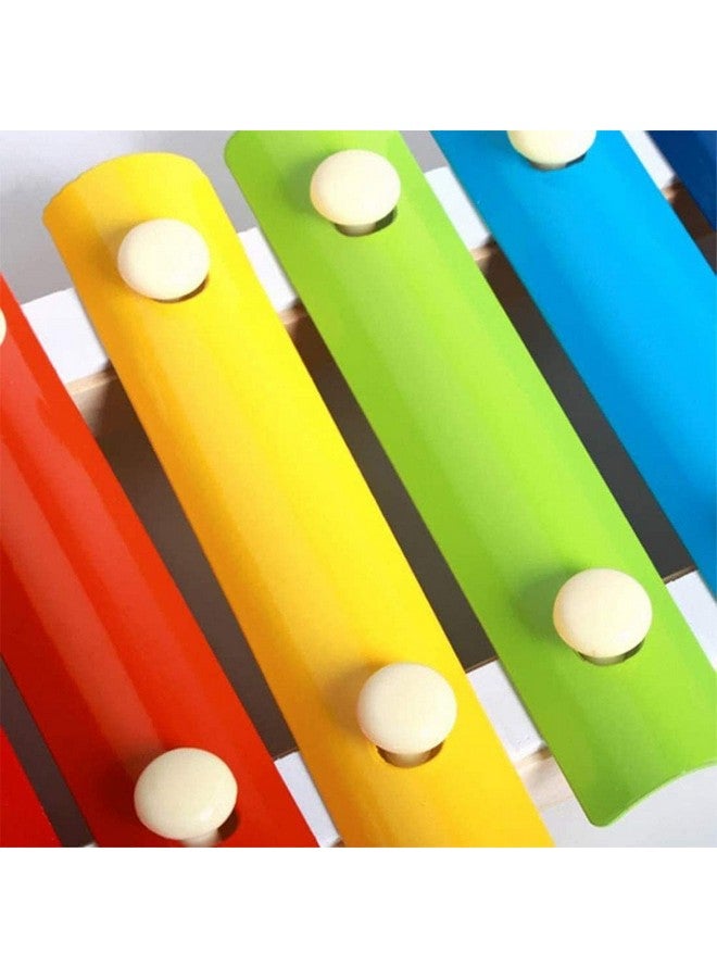 Kiditos Wooden Musical Toy (Eight Tone) Xylophone with Child Safe Mallets - Image 5