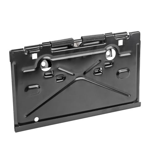 MK-Morzon Rear License Plate Tag Bracket with Hinge Compatible with 1968-1972 Chevy Impala Chevelle Camaro Caprice Monte Carlo Nova - Image 1