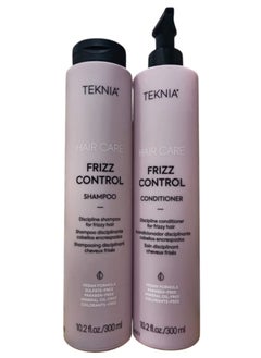 LAKME Teknia Frizz Control Shampoo 300 ml and Teknia Frizz Control Conditioner 300 ml 