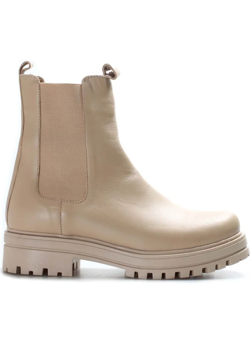 Fast Step Leather Shearling Women's Classic Boots 757KZA21045